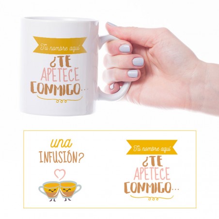 Taza Desayuno te Apetece una Infusión