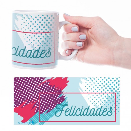 Taza Felicidades Lunares