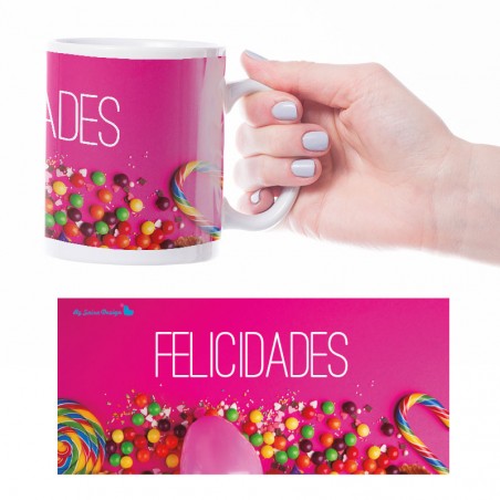 Taza Felicidades Golosina