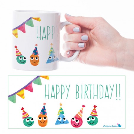 Taza Felicidades Cumple