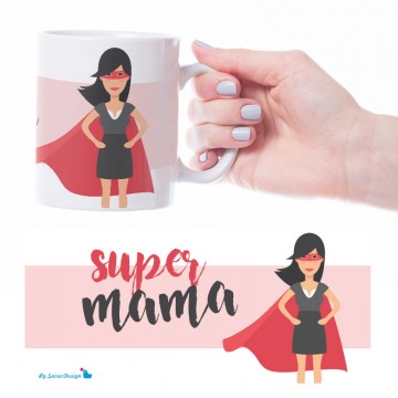 Taza Día de la Madre Supermamá