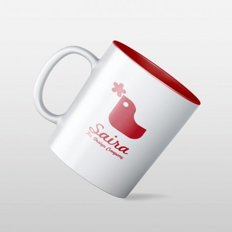Personaliza Taza con interior de color