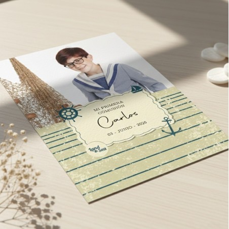 Recordatorio/Invitación Comunión Marina